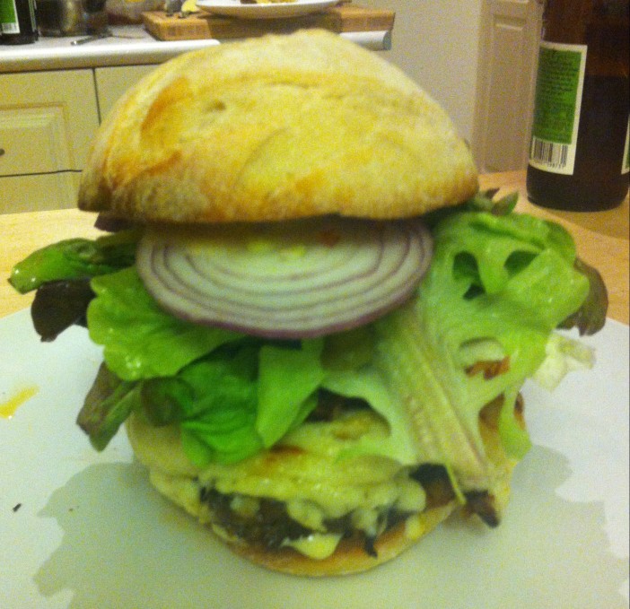 Outback mac attack burger